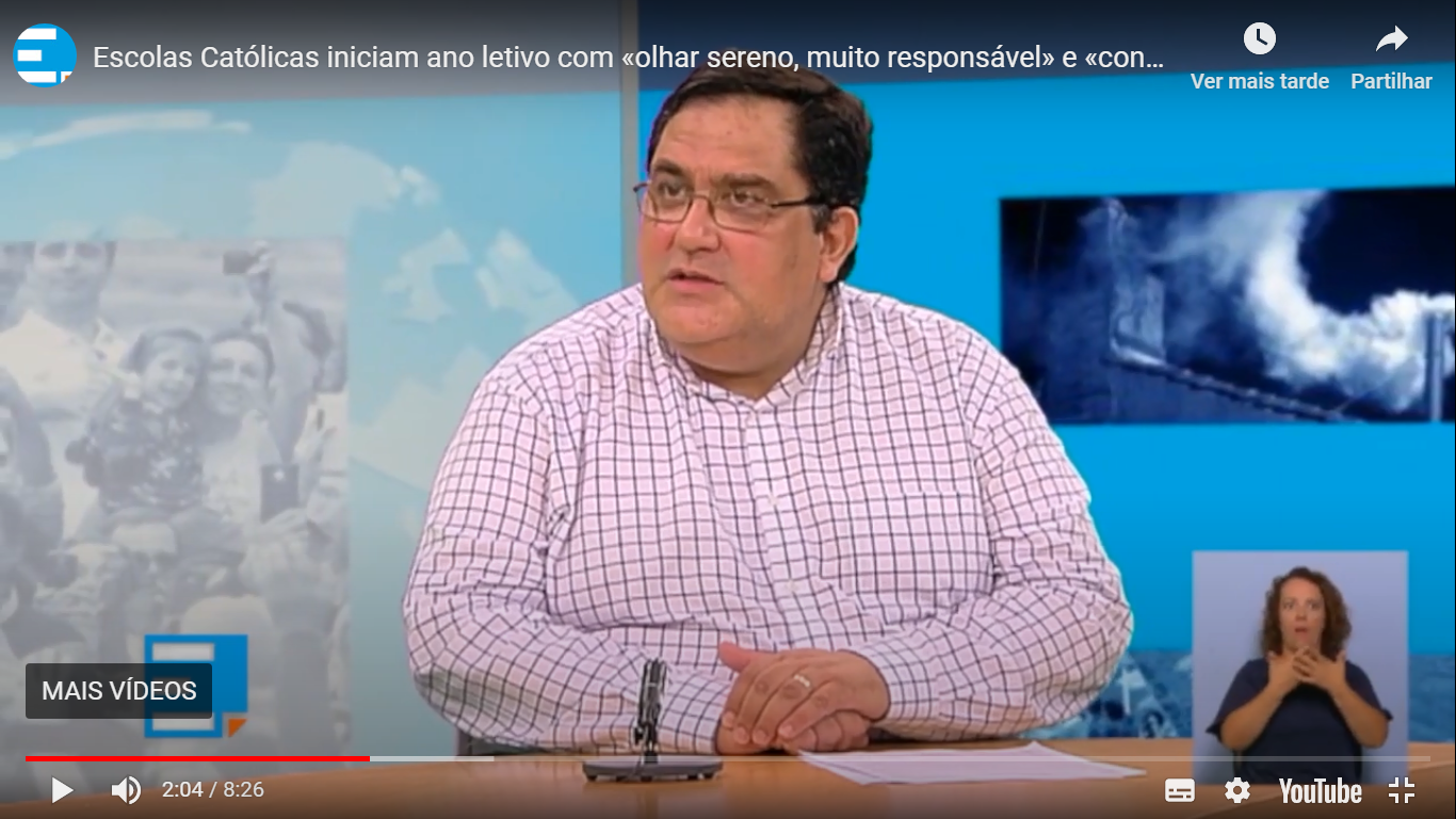 Fernando Magalhães no programa Ecclesia